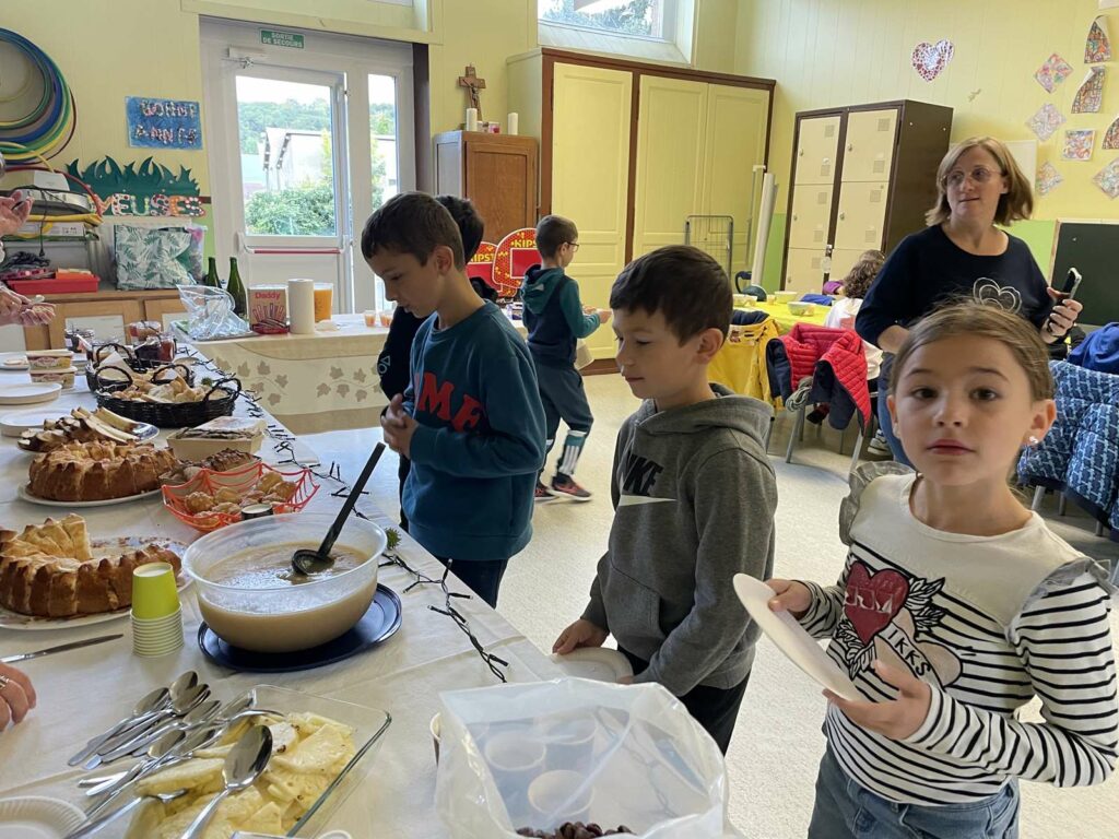 Petit déjeuner pédagogique - Ecole St Joseph